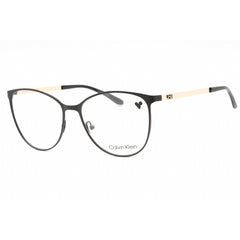 Calvin Klein Women's Eyeglasses - Matte Black Cat Eye Full Rim Frame | CK20130 001