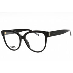 Hugo Boss Women's Eyeglasses - Black Plastic Cat Eye Full Rim | BOSS 1387 0807 00