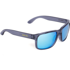 Invicta Unisex Sunglasses - Gray TR90 Shield Full Rim Frame Blue Lens | IEW052-04
