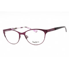 Pepe Jeans Women's Eyeglasses - Violet Metal Cat Eye Full Rim Frame | PJ1225 C3