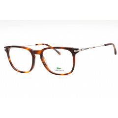 Lacoste Unisex Eyeglasses - Havana Plastic Rectangular | L2603ND NOVAK DJOKOVIC 214