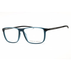 Porsche Men's Eyeglasses - Blue Injected Propionate Rectangular Full Rim | P8327 B