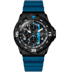 Invicta Men's Watch - Coalition Forces Chronograph Blue and Black Dial Strap | 46404