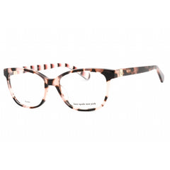 Kate Spade Women's Eyeglasses - Pink Havana Plastic Cat Eye Frame | Emilyn 0HT8 00