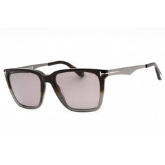 Tom Ford Men's Sunglasses - Havana/Other Acetate Square Full Rim Frame | FT0862 56C