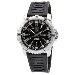 Luminox Men's Watch - Modern Mariner Rotating Bezel Black Rubber Strap | XS.6501.NV.R