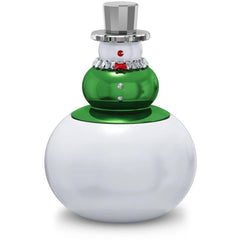 Swarovski Candy Bowl - Holiday Cheers Crystal and Lacquered Metal Snowman | 5610000