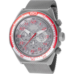 Invicta Men's Watch - Invicta Racing Chronograph Grey Dial Mesh Bracelet | 47904