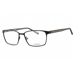 Liz Claiborne Men's Eyeglasses - Matte Black Metal Rectangular Frame | CB 272 003
