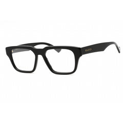 Gucci Men's Eyeglasses - Black Acetate Full Rim Square Frame Clear Lens | GG0963O 001