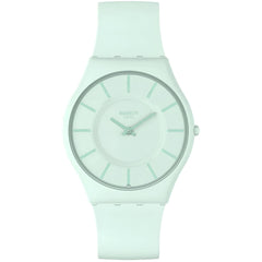 Swatch Unisex Watch - The May Collection Turquoise Lightly rubber strap | SSO8G107