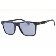 Lacoste Men's Sunglasses - Blue Matte Plastic Rectangular Full Rim Frame | L900S 424