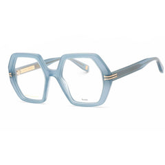 Marc Jacobs Women's Eyeglasses - Blue Plastic Geometric Full Rim | MJ 1077 0PJP 00