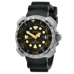 Citizen Men's Watch - Promaster Eco-Drive Black Dial Polyurethane Strap | BN0220-16E