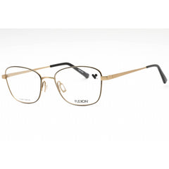 Flexon Women's Eyeglasses - Gold Cat Eye Frame Clear Demo Lens | FLEXON W3036 710