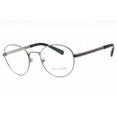 Bvlgari Men's Eyeglasses - Gunmetal Metal Full Rim Round Shape Frame | 0BV1119 103
