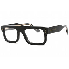 Gucci Men's Eyeglasses - Black Rectangular Full Rim Plastic Frame | GG1085O 001