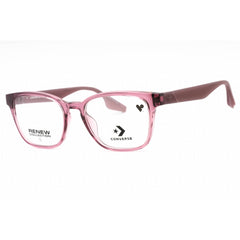 Converse Unisex Eyeglasses - Crystal Lucid Lilac Rectangular Frame | CV5079 533