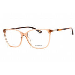 Liz Claiborne Women's Eyeglasses - Beige Crystal Plastic Cat Eye Frame | L 657 SD9