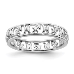 Sterling Silver Stackable Expressions Sagittarius Zodiac Ring | QSK2020