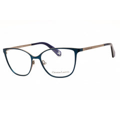 Christian Lacroix Women's Eyeglasses - Blue Metal Cat Eye Full Rim Frame | CL3059 660