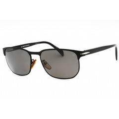 David Beckham Men's Sunglasses - Matte Black Frame Dark Grey Lens | DB 1131/S 0124 M9