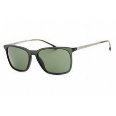Hugo Boss Men's Sunglasses - Green Rectangular Plastic Frame | BOSS 1183/S/IT 01ED QT