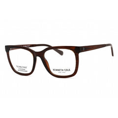 Kenneth Cole New York Women's Eyeglasses - Matte Dark Brown Square Frame | KC0357 049