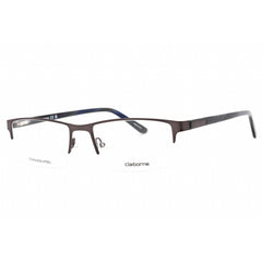 Liz Claiborne Men's Eyeglasses - Matte Grey Metal Rectangular Shape Frame | CB 254 FRE