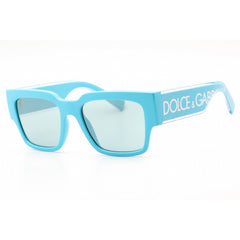 Dolce & Gabbana Women's Sunglasses - Azure Square Plastic Full Rim | 0DG6184 334665