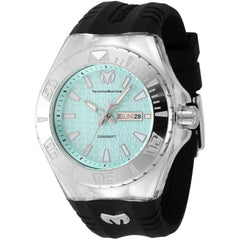 Technomarine Men's Watch - Cruise Monogram Silver Case Turquoise Dial | TM-122009