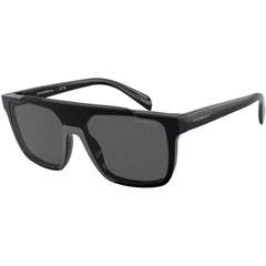 Emporio Armani Unisex Sunglasses - Black Plastic Square Full Rim | EA4193F 501787