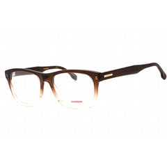 Carrera Unisex Eyeglasses - Brown Shaded Beige Square Frame | CARRERA 249 00MY 00