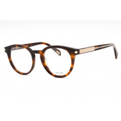 Police Women's Eyeglasses - Tortoise Plastic Round Shape Full Rim Frame | VPLF30 09AJ