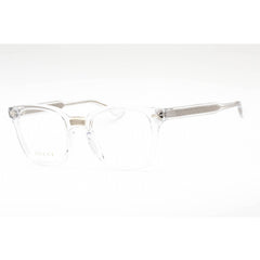 Gucci Unisex Eyeglasses - Crystal Acetate Square Shape Full Rim Frame | GG0184O 012