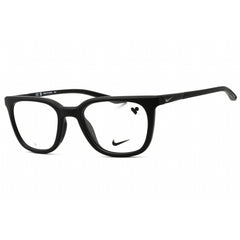 Nike Men's Eyeglasses - Matte Black Plastic Square Full Rim Frame | NIKE 7290 001
