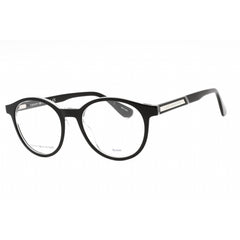 Tommy Hilfiger Unisex Eyeglasses - Black Crystal Oval Full Rim Frame | TH 1703 07C5 00