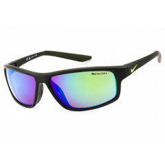 Nike Unisex Sunglasses - Matte Sequoia Full Rim Frame | NIKE RABID 22 M DV2153 355