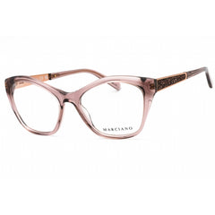 Guess By Marciano Women's Eyeglasses - Pink /Other Cat Eye Full Rim | GM0353-N 074
