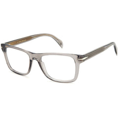 David Beckham Men's Eyeglasses - Grey Rectangular Full Rim Frame | DB-1073 0KB7
