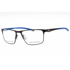 Under Armour Men's Eyeglasses - Matte Black Blue Rectangular Frame | UA 5050/G 00VK 00