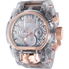 Invicta Men's Watch - Bolt Zeus Magnum Quartz Rose Gold and Silver Tone Dial | 46474