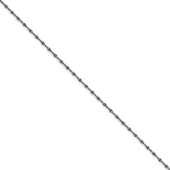 Stainless Steel 2.50mm Oxidized Fancy Chain | SRN1609