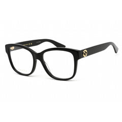 Gucci Unisex Eyeglasses - Black Plastic Cat Eye Shape Full Rim Frame | GG0038ON 001