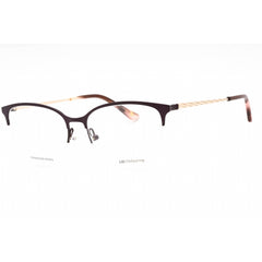 Liz Claiborne Women's Eyeglasses - Matte Violet Metal Cat Eye Frame | L 677 01JZ 00