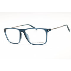 Porsche Men's Eyeglasses - Blue Rectangular Full Rim Frame Clear Demo Lens | P8334 D