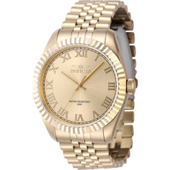 Invicta Men's Watch - Specialty Yellow Gold Stainless Steel Bracelet Quartz | 47406