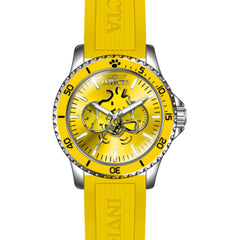 Invicta Men's Watch - Character Collection Snoopy Quartz Yellow Silicone Strap | 45387