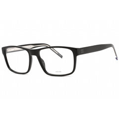 Tommy Hilfiger Men's Eyeglasses - Black Rectangular Plastic Frame | TH 1989 0807 00