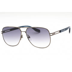 Marc Jacobs Men's Sunglasses - Dark Ruthenium Metal Aviator Frame | MARC 633/S 0KJ1 9O